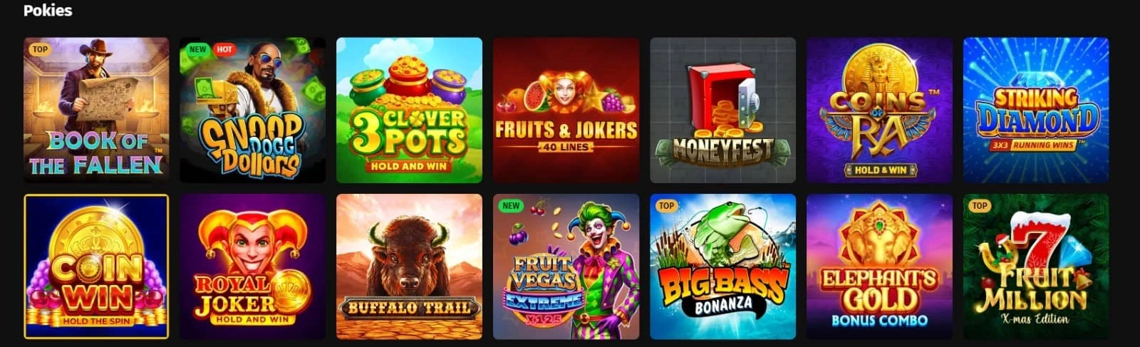 Best games with free pokies  no deposit sign up bonus  australia