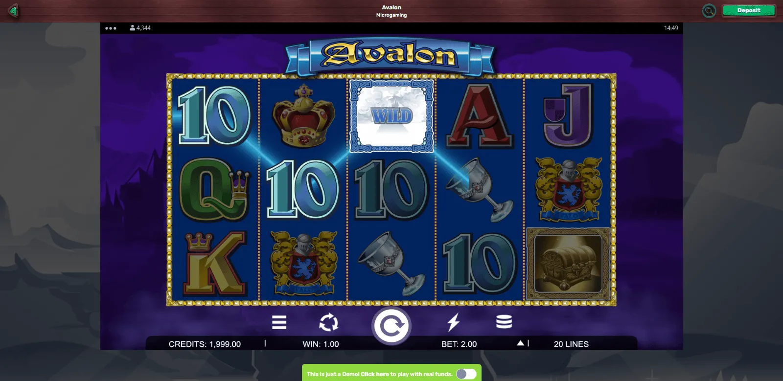 Avalon slot